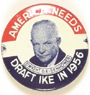 Draft Ike in 1956