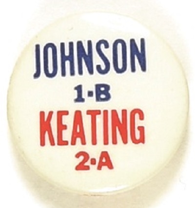 Johnson and Keating New York Coattail