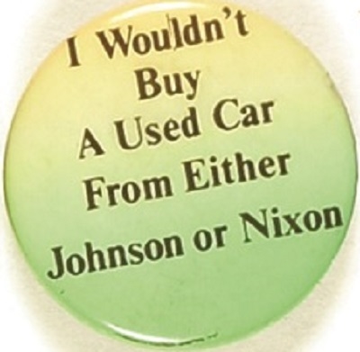 Used Car Johnson or Nixon