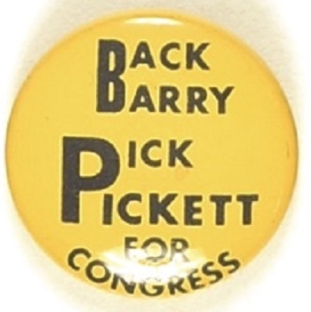 Back Barry, Pick Pickett Georgia Coattail