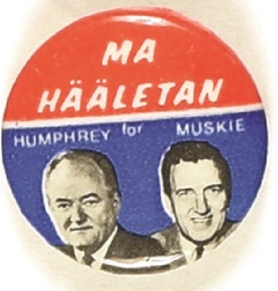 Humphrey, Muskie Estonian Language Jugate