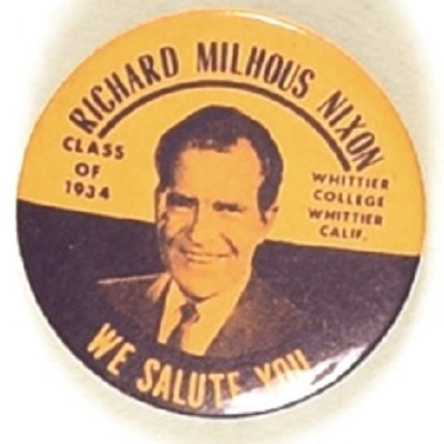Nixon Whittier Class of 1934