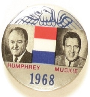 Humphrey, Muskie Silver Jugate