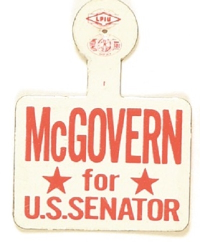 McGovern for Senator Litho Tab