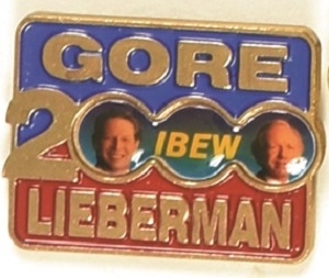 Gore, Lieberman IBEW Jugate