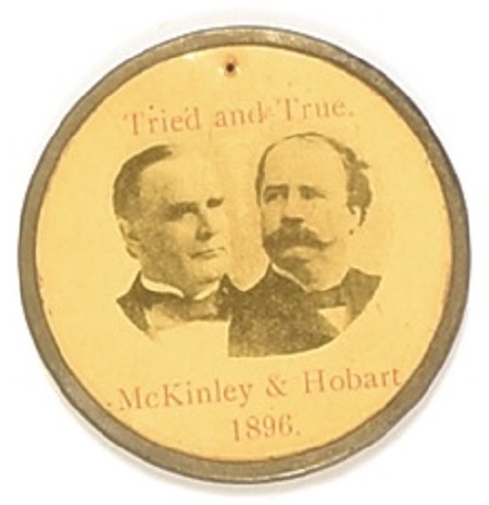 McKinley, Hobart Tried and True Shell Piece