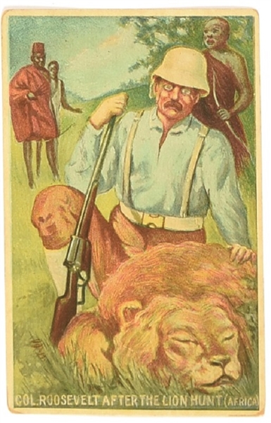Roosevelt Safari Postcard