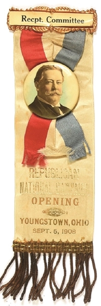 Taft National Campaign Opening Ohio Ribbon