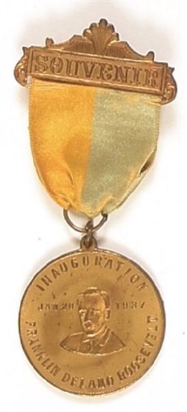Franklin Roosevelt 1937 Inaugural Badge