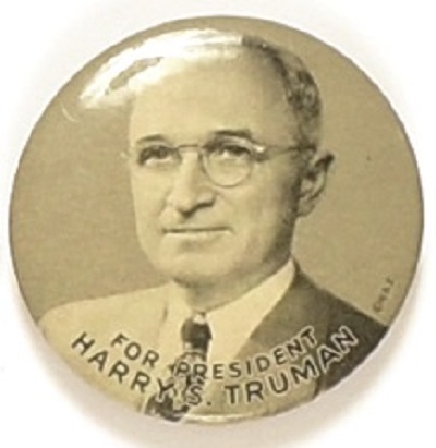 Truman for President Celluloid