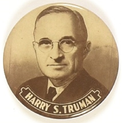 Truman 2 1/8 Inch Brown, White Celluloid