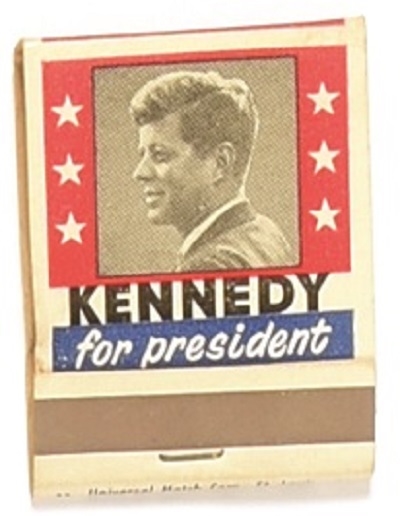 John F. Kennedy Matchbook