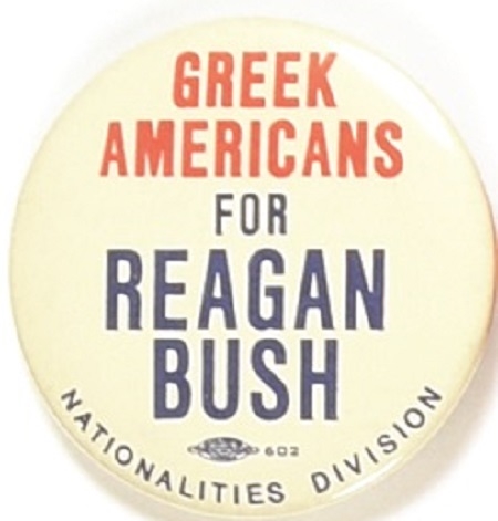 Greek Americans for Reagan, Bush