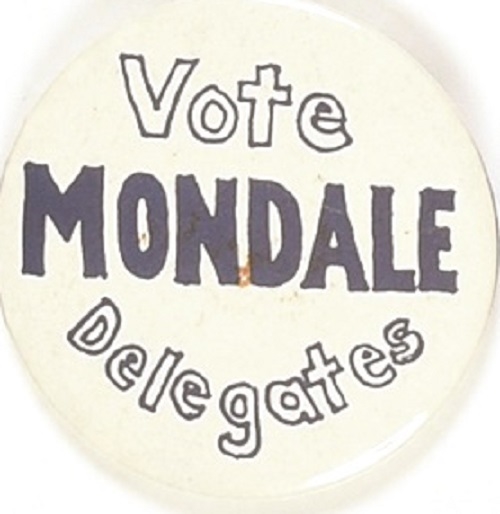 Vote Mondale Maryland Delegate
