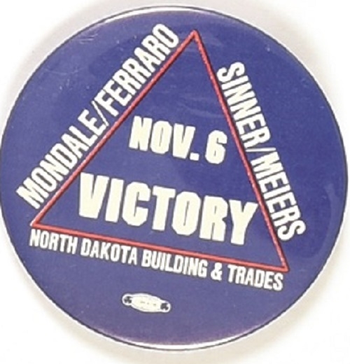 Mondale North Dakota Victory