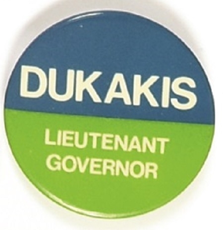Dukakis for Lieutenant Governor