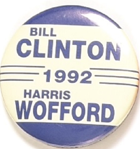 Clinton, Wofford Proposed Democratic Ticket