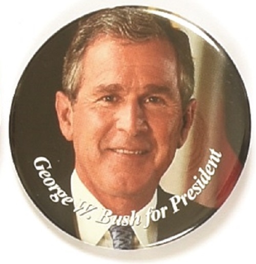 President George Bush Colorful 2000 Pin