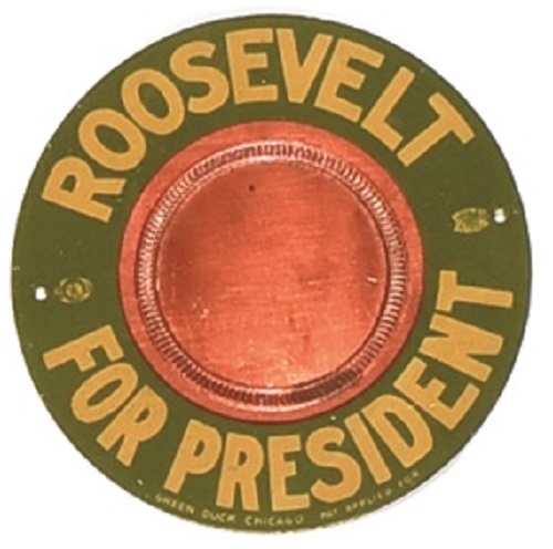 Roosevelt for President License