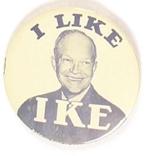 Eisenhower, I Like Ike Picture Pin