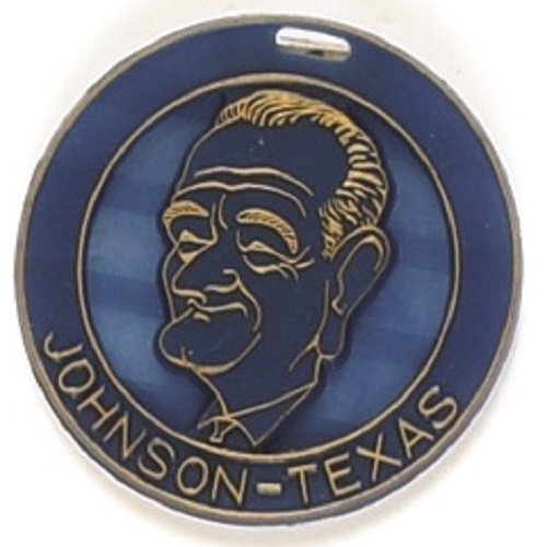 Lyndon Johnson Plastic Pinback