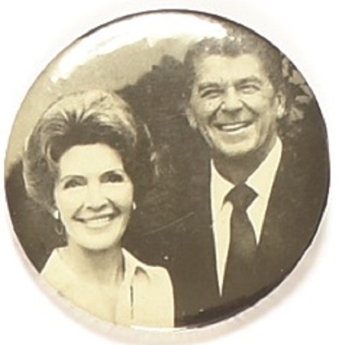 Ron and Nancy Reagan Picture Pin
