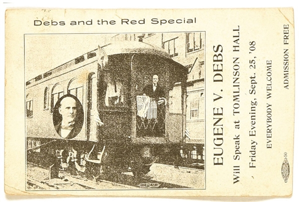 Debs Red Special Campaign Postcard