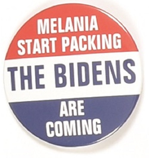 Melania Start Packing the Bidens are Coming