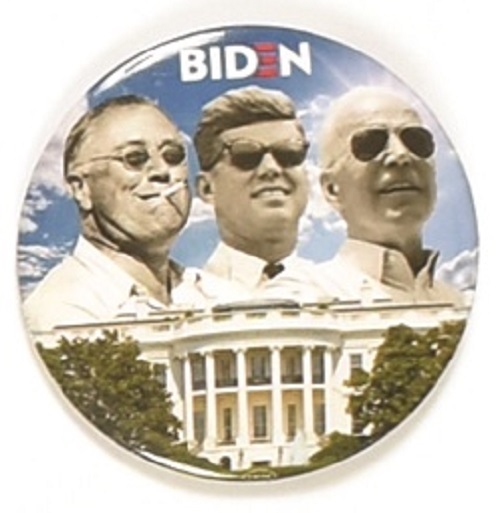 Biden, FDR and JFK White House Pin