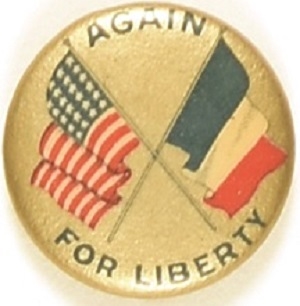 U.S., France Again for Liberty World War I Pin