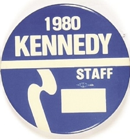 Ted Kennedy 1980 Staff