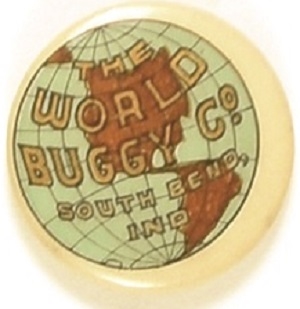 World Buggy Co. Indiana Ad Pin