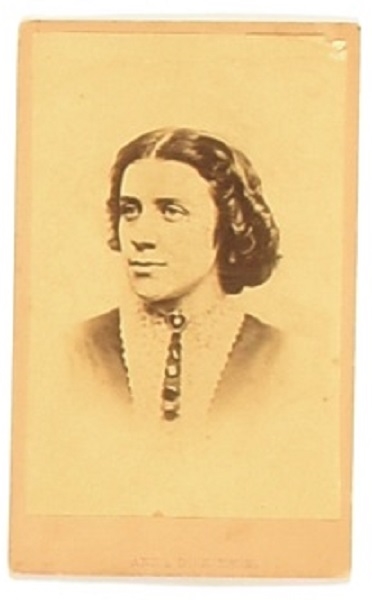 Anna Dickinson Suffrage CDV
