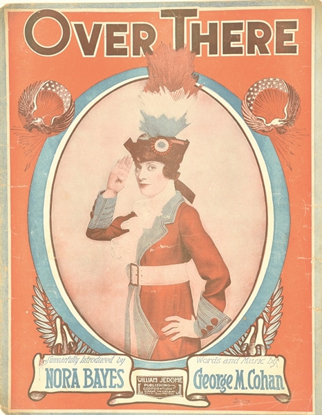 Over There George M. Cohen Sheet Music