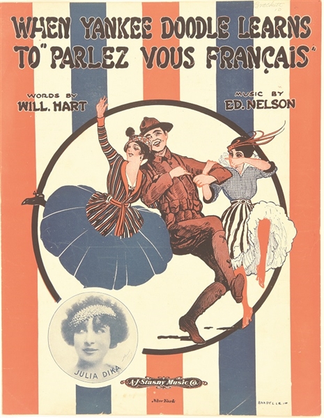 When Yankee Doodle Learns to Parlez Vous Francais Sheet Music