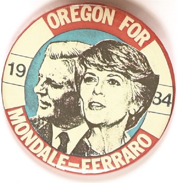 Oregon for Mondale-Ferraro Jugate