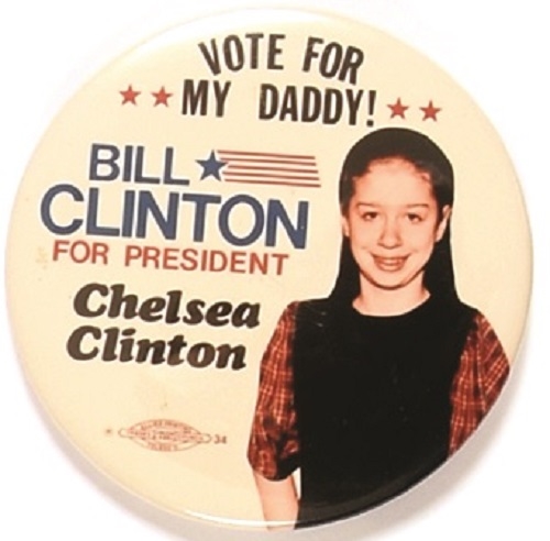 Chelsea Clinton Vote for My Daddy