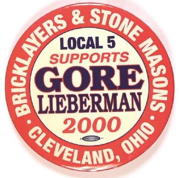 Gore Bricklayers and Stone Masons Union Pin