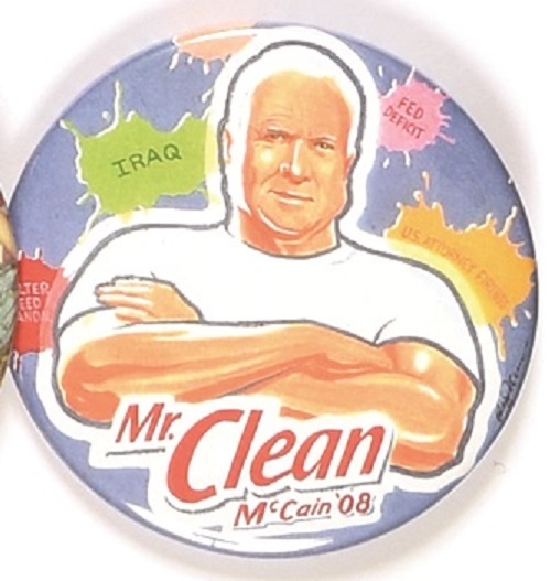 John McCain Mr. Clean by Brian Campbell