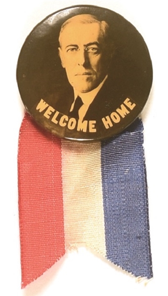 Wilson Welcome Home Pin and Ribbon