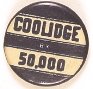Coolidge by 50,000