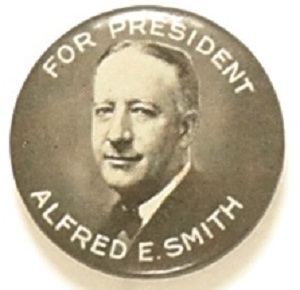 Smith for President Black, White Celluloid