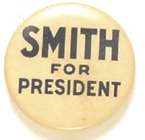 Unusual Smith for President Celluloid