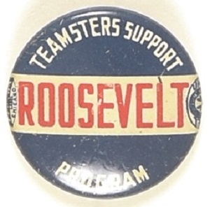 Teamsters Support Roosevelt