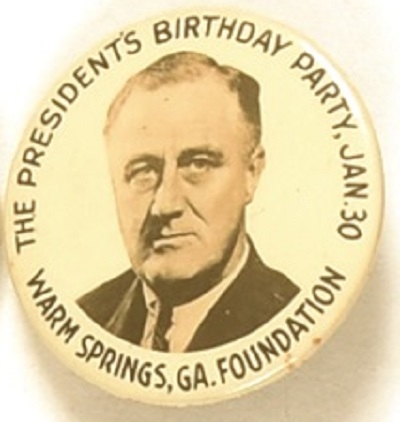 Roosevelt Warm Springs Birthday Party