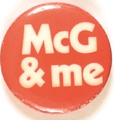McGovern, McG & Me Red and White