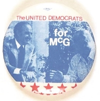 McGovern, LBJ United Democrats