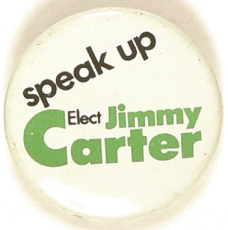 Speak Up Elect Jimmy Carter