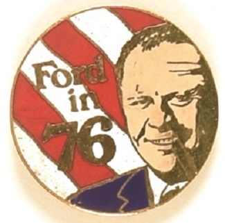 Ford in 76 Enamel Pin