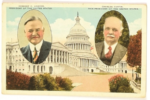 Hoover, Curtis US Capitol Postcard